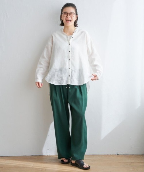 LBC(エルビーシー)の「ウエストシャーリングワイドパンツ(その他パンツ・レディース・ライトグレー/グリーン/ベージュ/ブラック・M/L)」の9枚目の写真