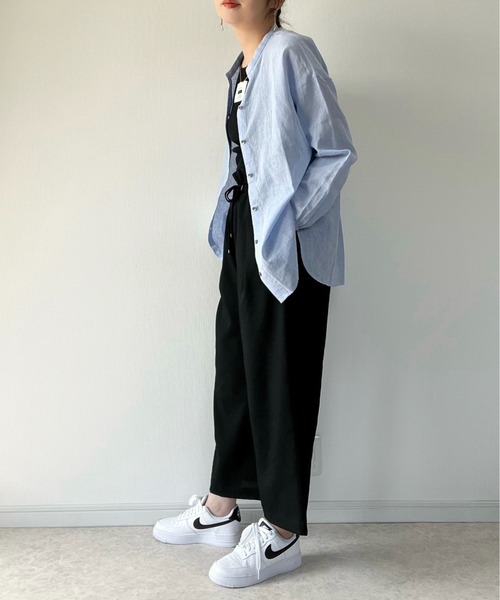 LBC(エルビーシー)の「ウエストシャーリングワイドパンツ(その他パンツ・レディース・ライトグレー/グリーン/ベージュ/ブラック・M/L)」の21枚目の写真