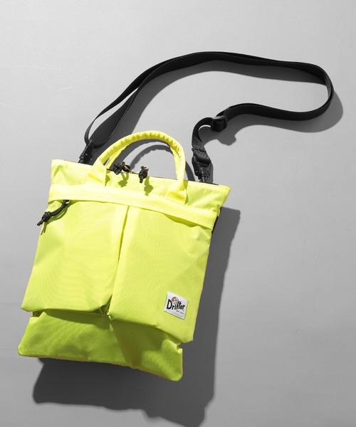 Drifter(ドリフター)の「【Drifter】HELMET BAG S(ショルダーバッグ・メンズ・ターコイズブルー/ライトイエロー/ブラック/ベージュ/ホワイト・FREE)」の5枚目の写真
