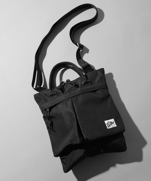 Drifter(ドリフター)の「【Drifter】HELMET BAG S(ショルダーバッグ・メンズ・ターコイズブルー/ライトイエロー/ブラック/ベージュ/ホワイト・FREE)」の2枚目の写真