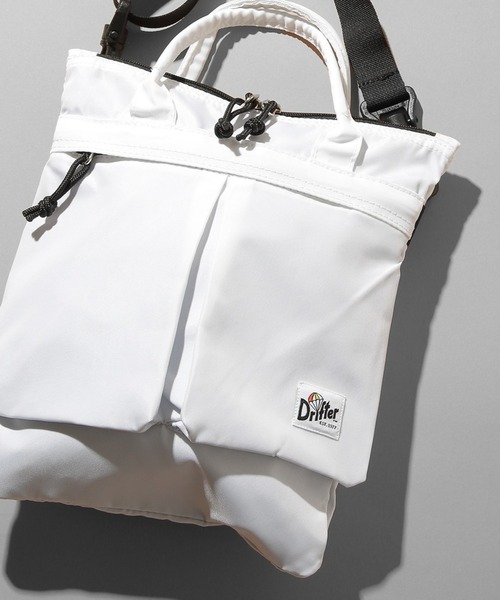 Drifter(ドリフター)の「【Drifter】HELMET BAG S(ショルダーバッグ・メンズ・ターコイズブルー/ライトイエロー/ブラック/ベージュ/ホワイト・FREE)」の13枚目の写真