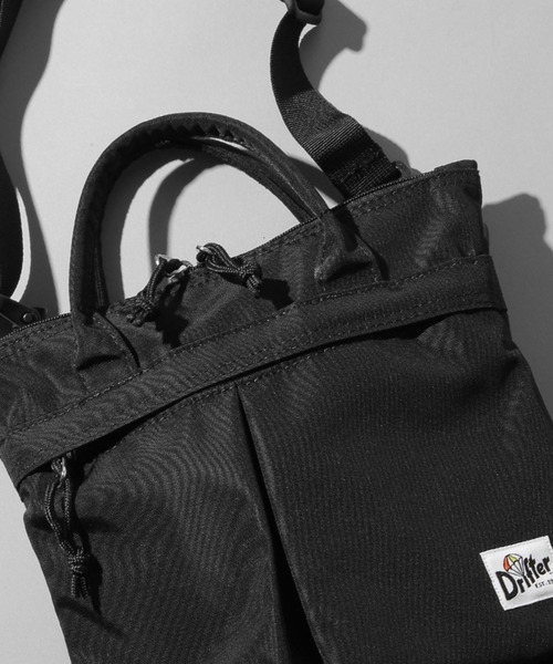 Drifter(ドリフター)の「【Drifter】HELMET BAG S(ショルダーバッグ・メンズ・ターコイズブルー/ライトイエロー/ブラック/ベージュ/ホワイト・FREE)」の6枚目の写真