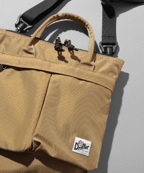 Drifter(ドリフター)の「【Drifter】HELMET BAG S(ショルダーバッグ・メンズ・ターコイズブルー/ライトイエロー/ブラック/ベージュ/ホワイト・FREE)」の7枚目の写真