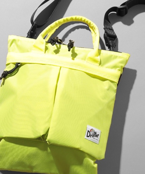 Drifter(ドリフター)の「【Drifter】HELMET BAG S(ショルダーバッグ・メンズ・ターコイズブルー/ライトイエロー/ブラック/ベージュ/ホワイト・FREE)」の9枚目の写真