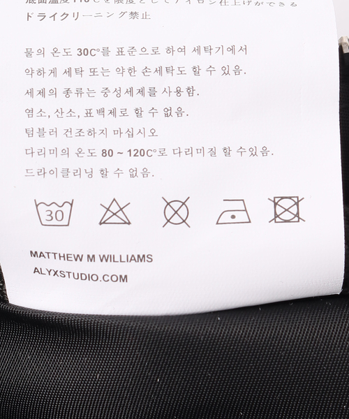 1017 ALYX 9SM(アリクス)の「【1017 ALYX 9SM / 017 アリクス 9SM】BELT BAG - X(ショルダーバッグ・メンズ・ブラック・FREE)」の12枚目の写真