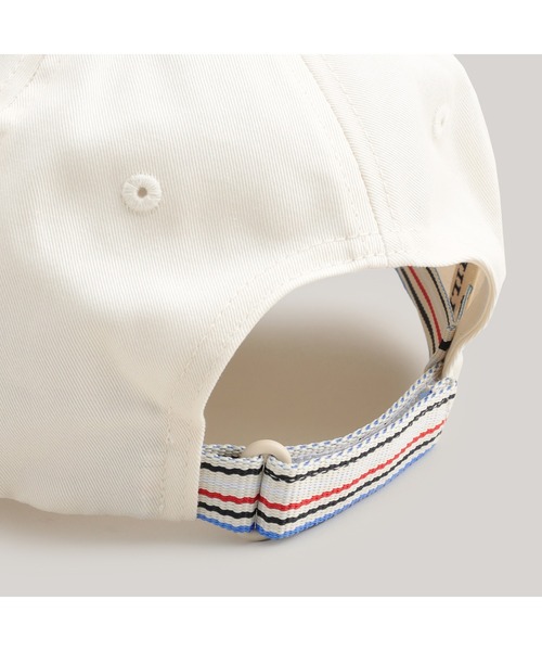 TOMMY HILFIGER（トミーヒルフィガー）の「【Stray Kids】【FUDGE掲載】ヒルフィガープレッピーキャップ（キャップ・レディース・アイボリー・FREE）」の6枚目の写真
