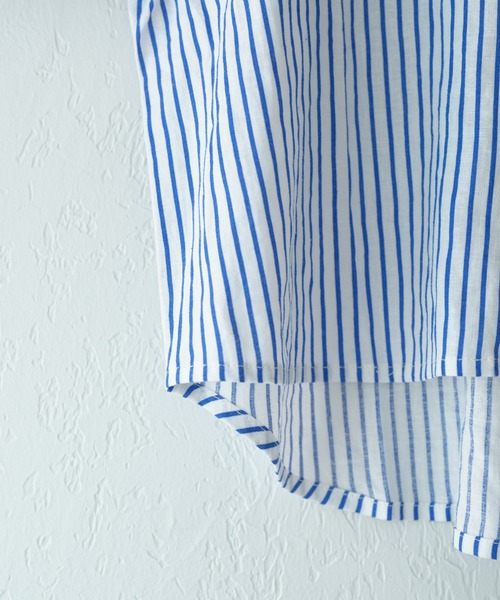 CIAOPANIC TYPY（チャオパニックティピー）の「【KIDS】OSOROリネンレーヨンシャツ（シャツ/ブラウス・キッズ・ネイビー/ピンク/グレー系その他・LARGE/MEDIUM/SMALL/XX-LARGE/X-LARGE）」の7枚目の写真