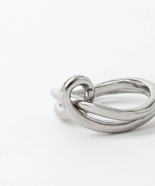 HARE（ハレ）の「TWINクロスリング(HARE)（リング・メンズ・シルバー・FREE）」の6枚目の写真