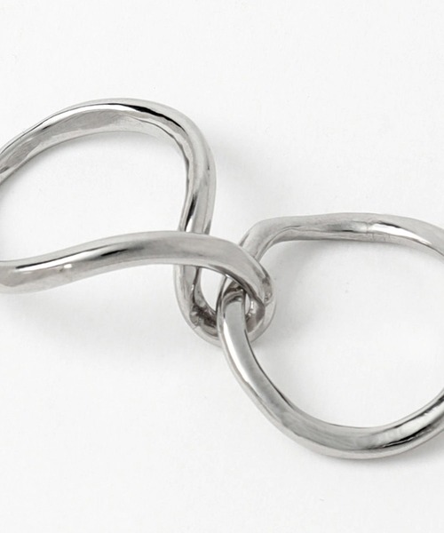 HARE（ハレ）の「TWINクロスリング(HARE)（リング・メンズ・シルバー・FREE）」の4枚目の写真
