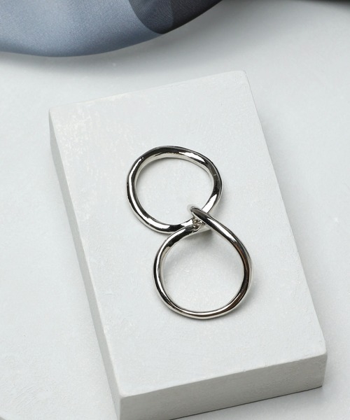 HARE（ハレ）の「TWINクロスリング(HARE)（リング・メンズ・シルバー・FREE）」の11枚目の写真