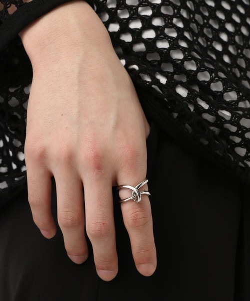 HARE（ハレ）の「TWINクロスリング(HARE)（リング・メンズ・シルバー・FREE）」の17枚目の写真