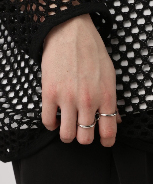 HARE（ハレ）の「TWINクロスリング(HARE)（リング・メンズ・シルバー・FREE）」の19枚目の写真