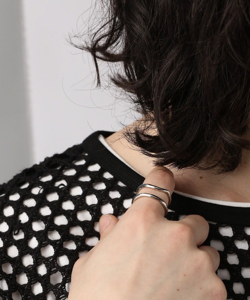 HARE（ハレ）の「TWINクロスリング(HARE)（リング・メンズ・シルバー・FREE）」の16枚目の写真