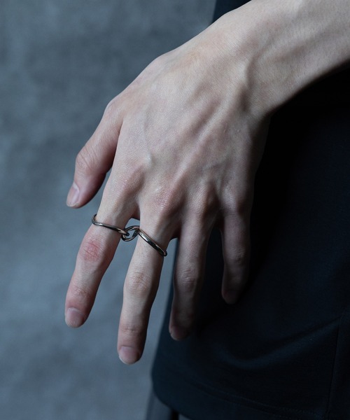 HARE（ハレ）の「TWINクロスリング(HARE)（リング・メンズ・シルバー・FREE）」の13枚目の写真