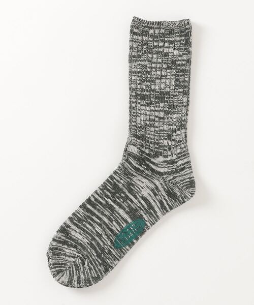 MANASTASH(マナスタッシュ)の「MANASTASH/マナスタッシュ MANA HEMP MIX SOX/マナヘンプミックスソックス(ソックス/靴下・メンズ・ブラック/その他13/モスグリーン・M/L/XL)」の2枚目の写真