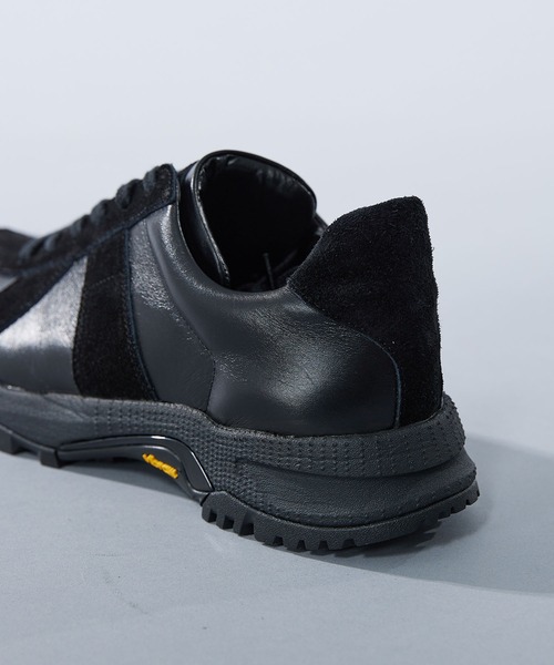 UNITED TOKYO(ユナイテッドトウキョウ)の「Vibram ジャーマントレーナー(スニーカー・メンズ・ブラック・3/2/1)」の9枚目の写真