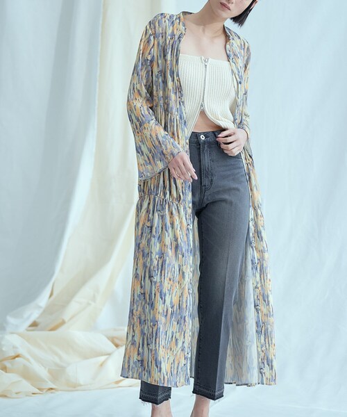 【セール】サイバープリントロングワンピース（ワンピース）｜GALLEST（ギャレスト）