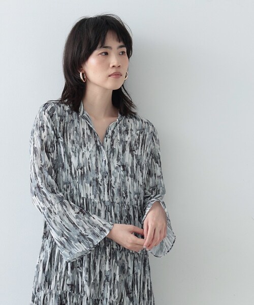 【セール】サイバープリントロングワンピース（ワンピース）｜GALLEST（ギャレスト）