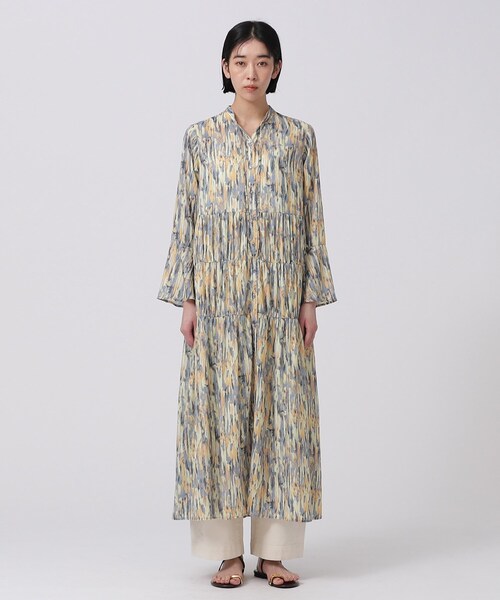 【セール】サイバープリントロングワンピース（ワンピース）｜GALLEST（ギャレスト）