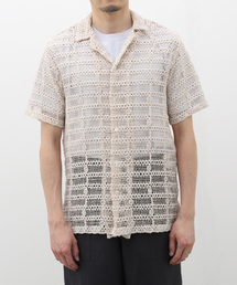 EDIFICE | 【CMMN SWDN / コモン スウェーデン】Duane Short Sleeve Cotton Lace(シャツ/ブラウス)