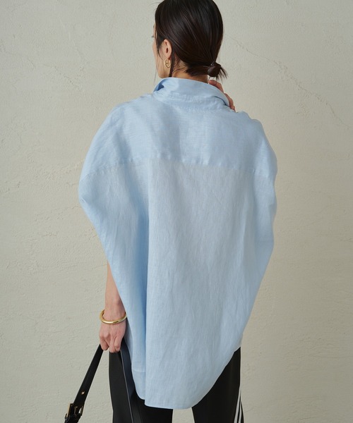 LOUNGEDRESS（ラウンジドレス）の「リネンオーバーシャツ