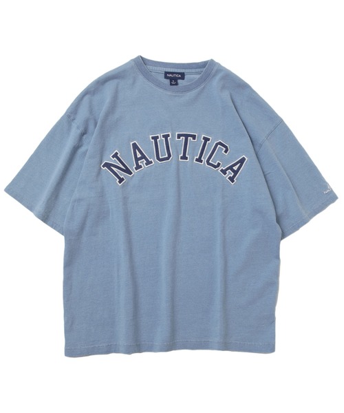 NAUTICA(ノーティカ)の「【NAUTICA】フロントロゴアップリケ刺繍半袖Tシャツ(Tシャツ/カットソー・キッズ・ライトブルー/グレー/ホワイト/ネイビー・M/L/XL)」の14枚目の写真