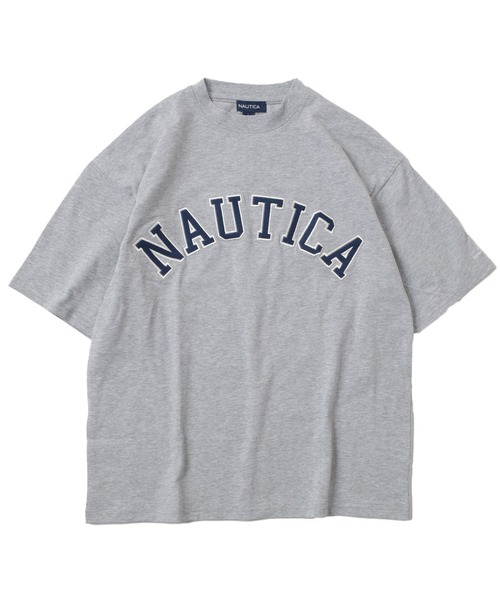 NAUTICA(ノーティカ)の「【NAUTICA】フロントロゴアップリケ刺繍半袖Tシャツ(Tシャツ/カットソー・キッズ・ライトブルー/グレー/ホワイト/ネイビー・M/L/XL)」の13枚目の写真