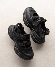 厚底 スニーカーサンダル