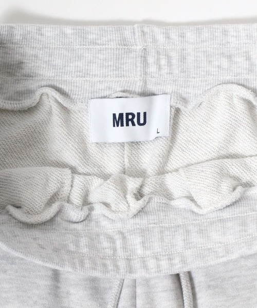MRU(エムアールユー)の「MRU/エムアール・ユー スウェット 裏毛 ミリタリー ワンポイントロゴ刺繍 ショートパンツ ハーフパンツ(スウェットパンツ・メンズ・アッシュグレー/チャコール/ネイビー/ブラック・LL/M/L)」の22枚目の写真