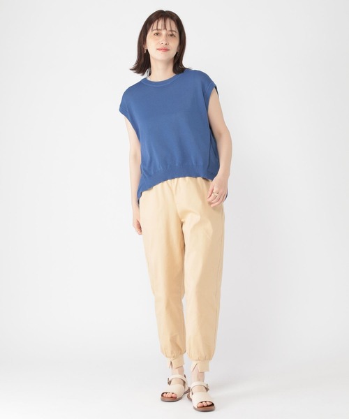 studio CLIP(スタディオクリップ)の「12ゲージコクーンベスト(ベスト・レディース・ブラウン/アイボリー/ブルー・FREE)」の6枚目の写真