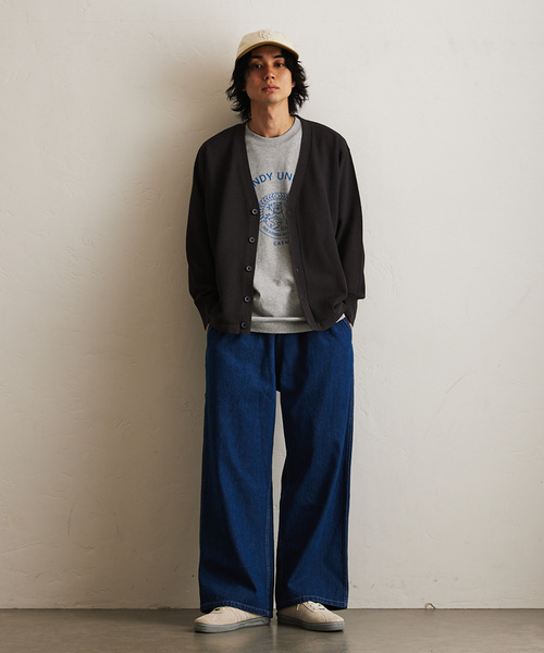 417 EDIFICE（フォーワンセブンエディフィス）の「DRY Linenlike / カーディガン（カーディガン/ボレロ・メンズ・ブラック系その他/ブルー/ベージュ/ネイビー・SMALL/MEDIUM/LARGE）」の15枚目の写真