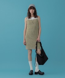 パイルキャミミニワンピース