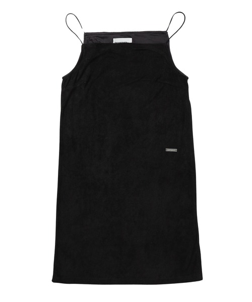 DISPATCHER NO.8（ディスパッチャーナンバーエイト）の「パイルキャミミニワンピース（ワンピース・レディース・ブラック/オリーブ・ONE SIZE）」の4枚目の写真