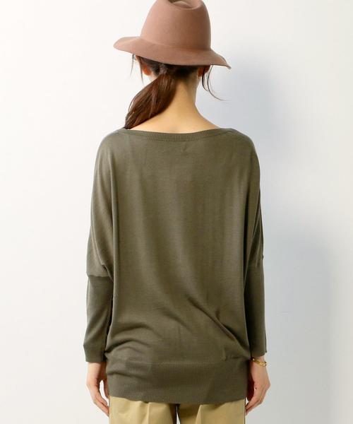 UNITED ARROWS（ユナイテッドアローズ）の「□UBCE W/SI/CA NUANCE Vネック　ニット◆（ニット/セーター・レディース・ブラック/ライトグレー/ベージュ/オリーブ/ライトピンク/その他2・フリー）」の19枚目の写真