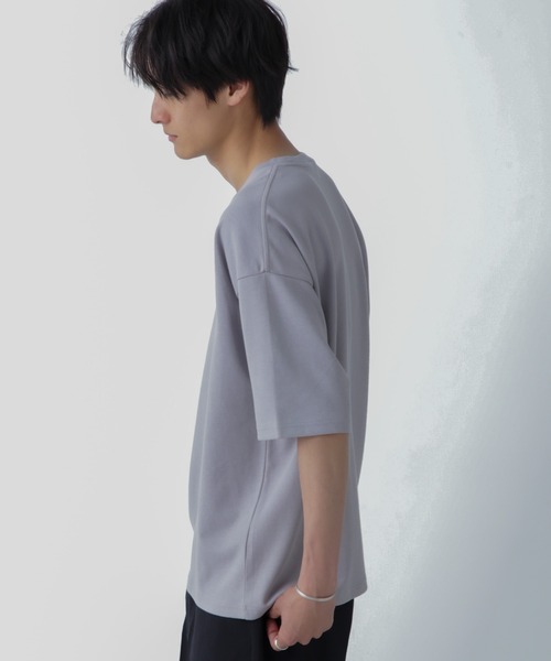NANO universe(ナノユニバース)の「アンチスメル COOL 半袖Tシャツ(Tシャツ/カットソー・メンズ・ブラック/グレー/グリーン/ホワイト・XL/L/M/S)」の16枚目の写真