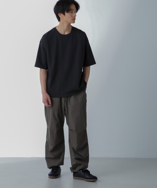 NANO universe(ナノユニバース)の「アンチスメル COOL 半袖Tシャツ(Tシャツ/カットソー・メンズ・ブラック/グレー/グリーン/ホワイト・XL/L/M/S)」の22枚目の写真