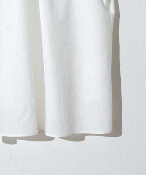 flower(フラワー)の「ショルダーパフトップ(シャツ/ブラウス・レディース・ブルー/ホワイト・FREE)」の8枚目の写真