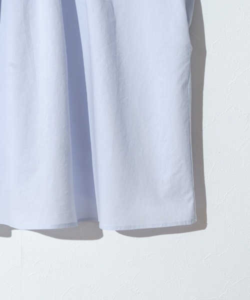 flower(フラワー)の「ショルダーパフトップ(シャツ/ブラウス・レディース・ブルー/ホワイト・FREE)」の14枚目の写真