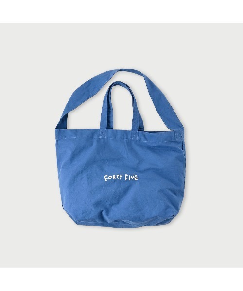 45R（フォーティファイブアール）の「インドの45星トート（大）（トートバッグ・レディース・ホワイト系その他2/ブルー/ホワイト系その他/ブラウン/ピンク・FREE）」の5枚目の写真