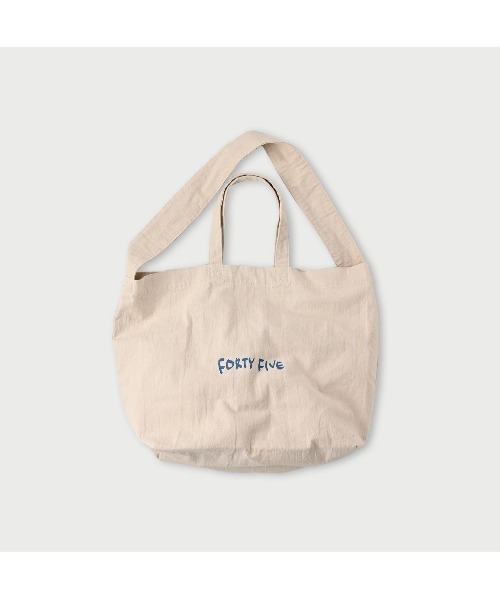 45R（フォーティファイブアール）の「インドの45星トート（大）（トートバッグ・レディース・ホワイト系その他2/ブルー/ホワイト系その他/ブラウン/ピンク・FREE）」の3枚目の写真