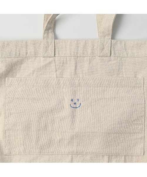 45R（フォーティファイブアール）の「インドの45星トート（大）（トートバッグ・レディース・ホワイト系その他2/ブルー/ホワイト系その他/ブラウン/ピンク・FREE）」の10枚目の写真