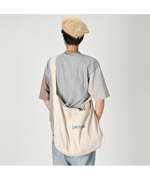 45R（フォーティファイブアール）の「インドの45星トート（大）（トートバッグ・レディース・ホワイト系その他2/ブルー/ホワイト系その他/ブラウン/ピンク・FREE）」の13枚目の写真