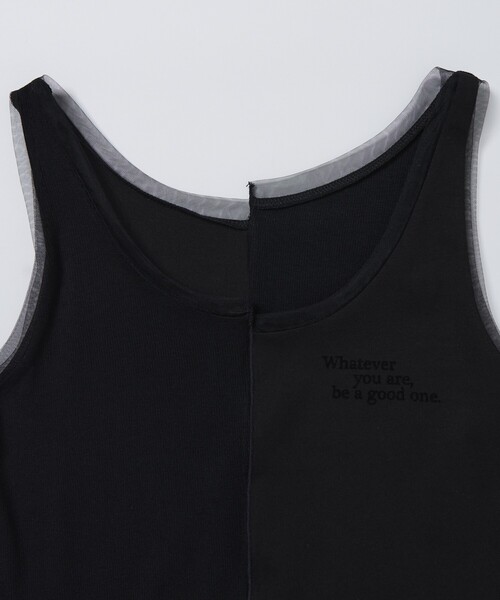 Firsthand（ファーストハンド）の「Firsthand/ファーストハンド シアーリブタンク / メロータンクトップ（タンクトップ・レディース・グレー/ホワイト/ブラック・ﾌﾘ-）」の7枚目の写真