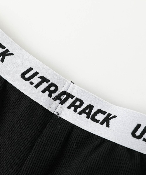 URBAN CHERRY（アーバンチェリー）の「【U.TRACK】ロゴテープデザインリブショートパンツ（その他パンツ・キッズ・ブラック/アイボリー・110cm/120cm/130cm/140cm/150cm）」の15枚目の写真