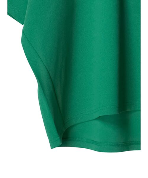 AMERICAN HOLIC(アメリカンホリック)の「接触冷感バックフレアポンチプルオーバー(Tシャツ/カットソー・レディース・グリーン/ブラック/グレイッシュベージュ/オフホワイト・L/M)」の12枚目の写真
