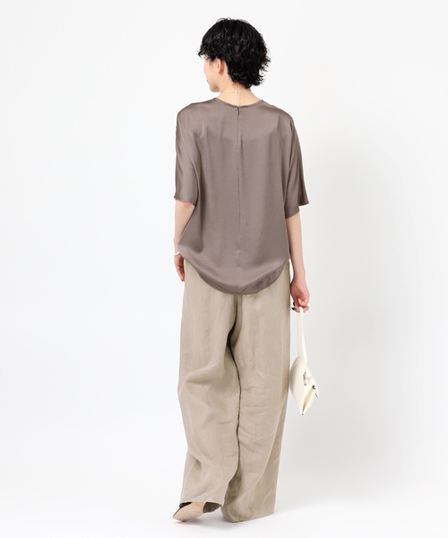 EVERYDAY ILIKE. リネンパンツ　カーキ EVERYDAY ILIKE. リネンパンツカーキ