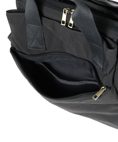 studio CLIP（スタディオクリップ）の「12ポケット口金リュック（バックパック/リュック・レディース・チャコール/カーキ/ベージュ・FREE）」の16枚目の写真