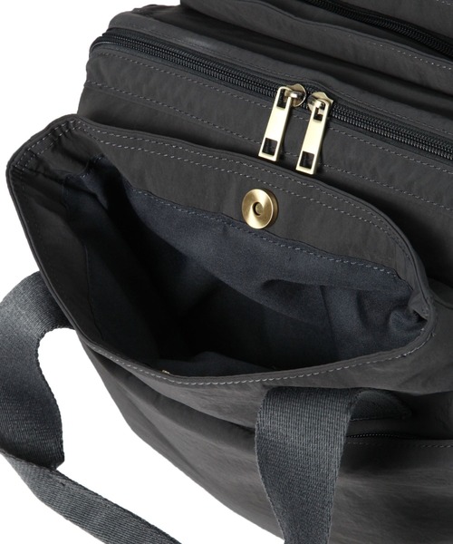 studio CLIP（スタディオクリップ）の「12ポケット口金リュック（バックパック/リュック・レディース・チャコール/カーキ/ベージュ・FREE）」の17枚目の写真