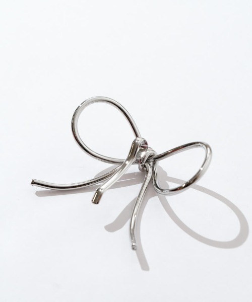 flower（フラワー）の「シンリボンピン（ヘアピン・レディース・シルバー/ゴールド・FREE）」の6枚目の写真