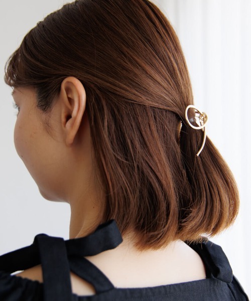 flower（フラワー）の「シンリボンピン（ヘアピン・レディース・シルバー/ゴールド・FREE）」の12枚目の写真